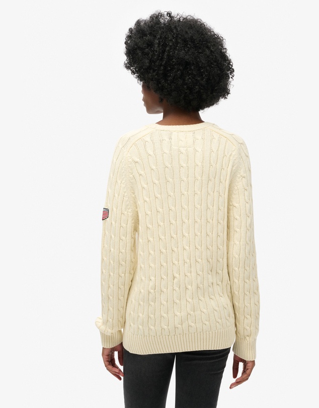 Superdry - Slouchy Cable Knit