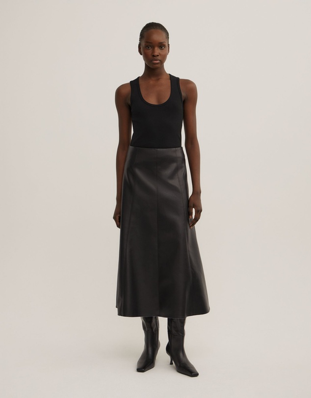 Witchery - Pu Panel Skirt