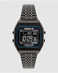 adidas Originals - Digital Two 36mm Black Case and Bracelet