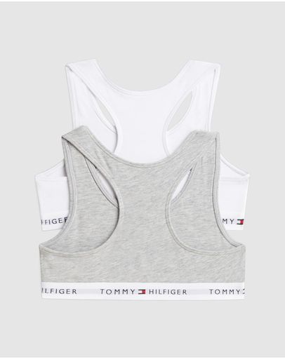 Light Grey Heather & White