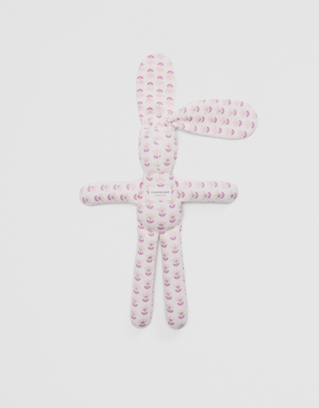 Country Road - Geometric Floral Bunny