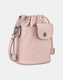 Longchamp - Le Pliage Xtra Leather Bucket Bag - XS