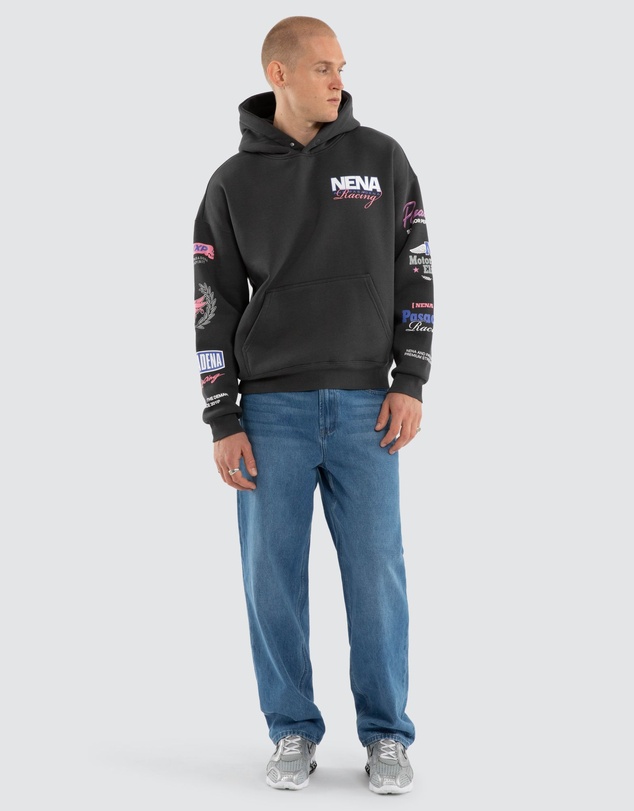 Nena & Pasadena - Stream Box Fit Hoodie