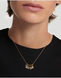 PDPAOLA - Charm Necklace Letter Charm
