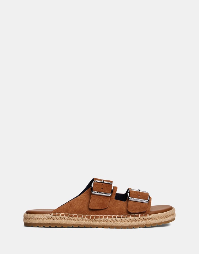 Tommy Hilfiger - Flex Jutte Hilfiger Suede Sandals - Men's