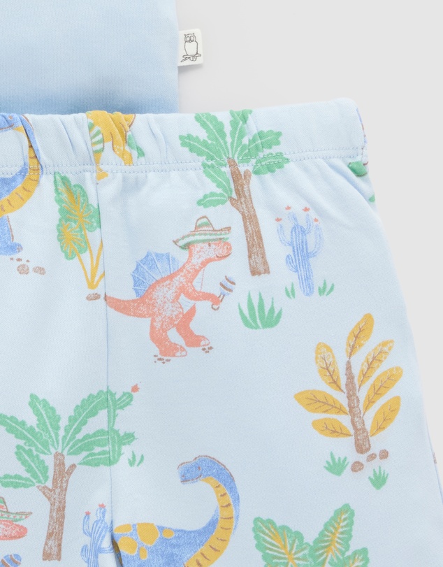 Purebaby - Short Sleep Pyjama Set -Kids-Babies