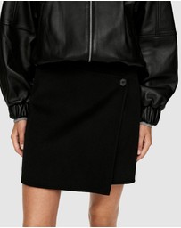 ARKET - Doublé Wool-Blend Skirt