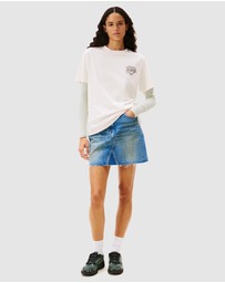 Tommy Jeans - Relax Wash TJ Heart Tee