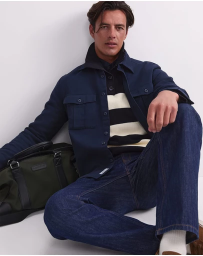 Sportscraft - Long Sleeve Double Pocket Overshirt