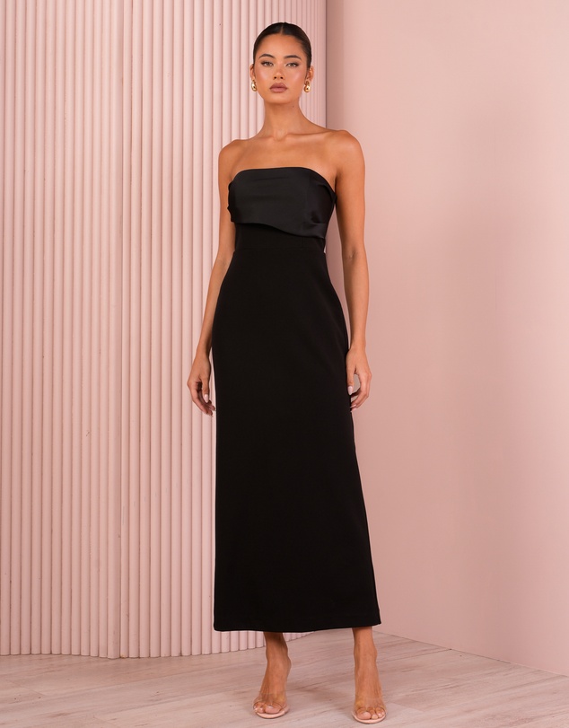 Azzurielle - Noland Strapless Gown