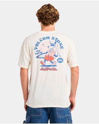 Volcom - Mens Aus Ripping Roo T-Shirt