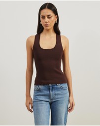 Atmos&Here - Sammy Racer Back Knit Top