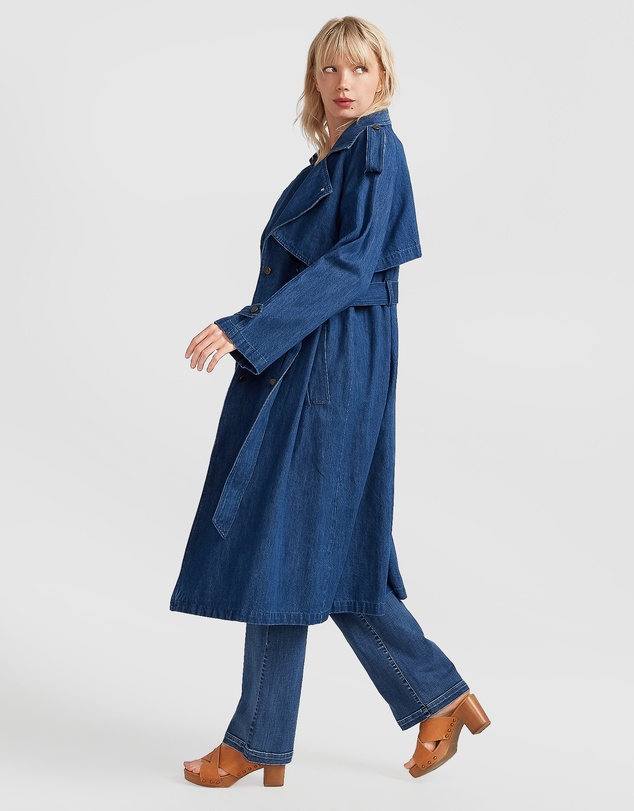 Belle & Bloom - Wild Skies Denim Trench