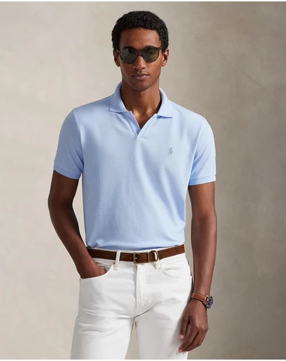 Polo Ralph Lauren - Custom Slim Fit Stretch Mesh Polo Shirt - ICONIC EXCLUSIVE