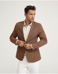 Oxford - Milton Half Lined Linen Cotton Blazer