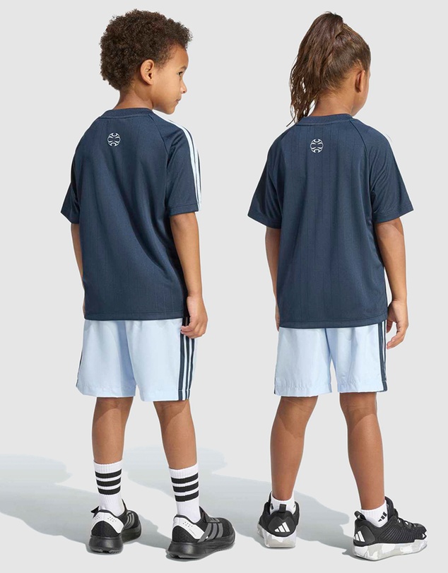 adidas Originals - Teamgeist Loose Shorts and Tee Set - Kids-Teens