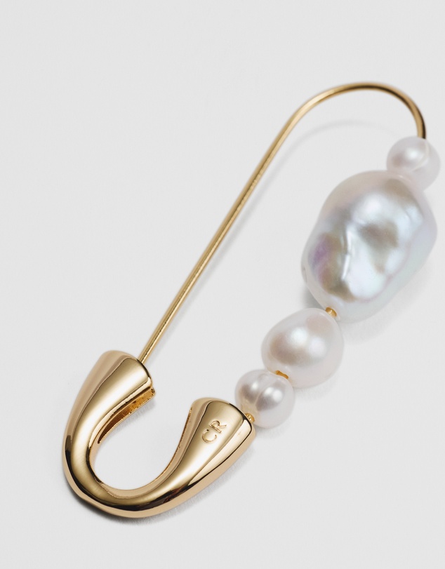 Country Road - Lila Freshwater Pearl Brooch