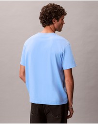 Calvin Klein Jeans - Terry Heritage Logo NYC Graphic Relaxed T-Shirt