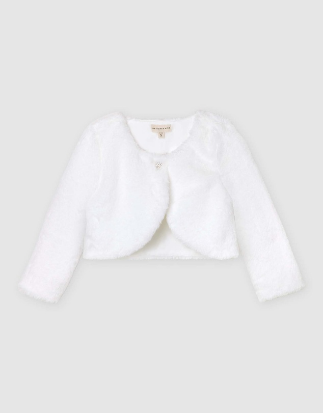 Designer Kidz - Sarah Faux Fur Jacket