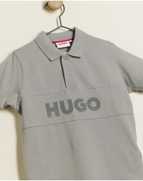 HUGO - Short Sleeve Polo - Kids-Teens