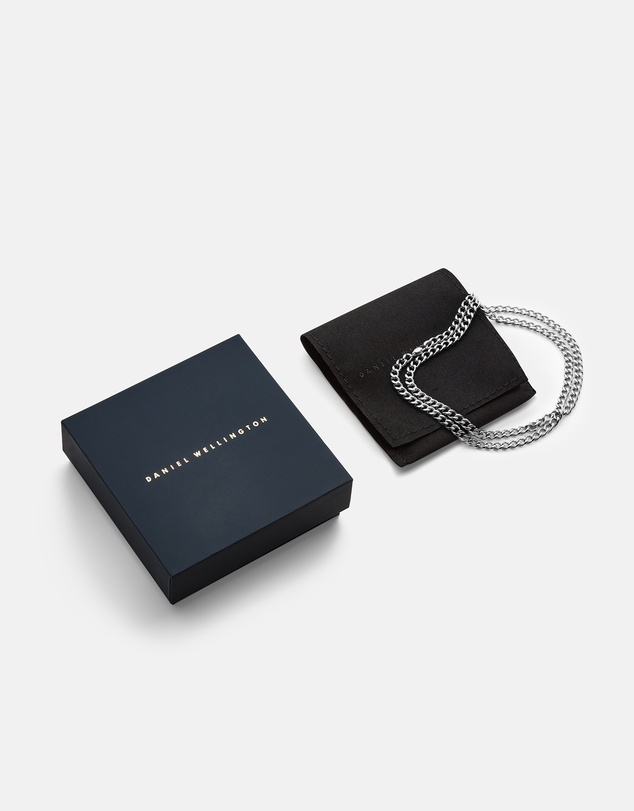 Daniel Wellington - Ellipse 4mm Cuban Chain Necklace 50cm