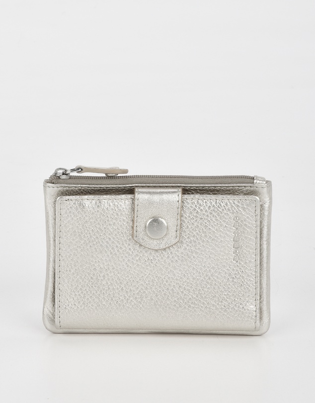 Cobb & Co - Collins Metallic RFID Safe Leather Wallet and Coin Purse