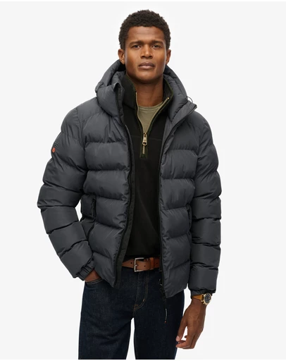 Superdry - Hooded Sports Puffer Jacket