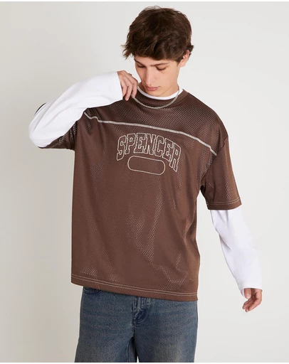 Spencer Project - Manhattan Mesh Jersey Shirt