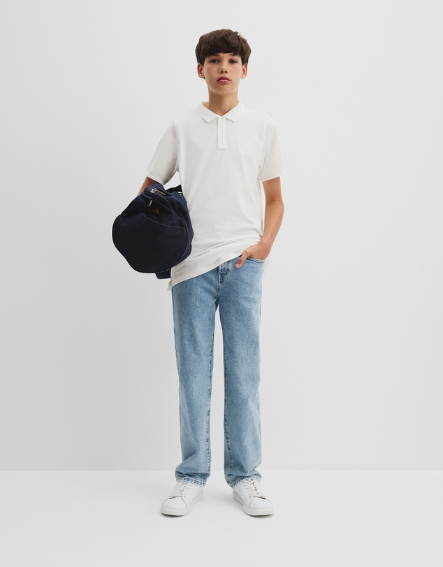 Country Road - Teen Recycled Cotton Blend Polo Shirt