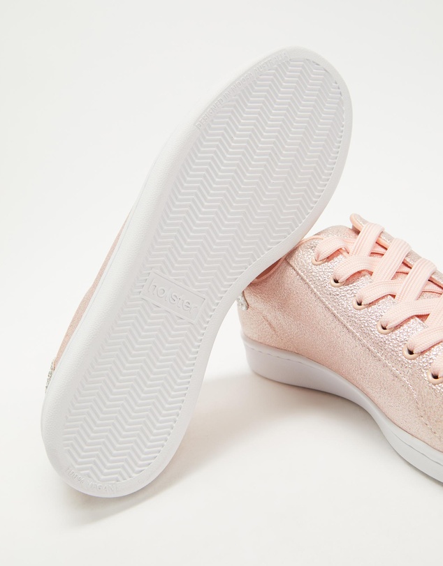 Holster - Stardust Glitter Sneakers - Blush - Women's