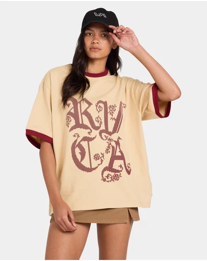 RVCA - Womens Round Up Toni T-Shirt