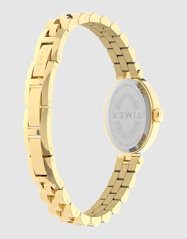 TIMEX - Cavatina® 19mm Crystal Dial Stainless Steel Bracelet Watch