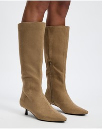 Dazie - Olivia Kitten Heel Boots