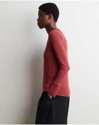 COS - Cotton-Jersey Long-Sleeved Top