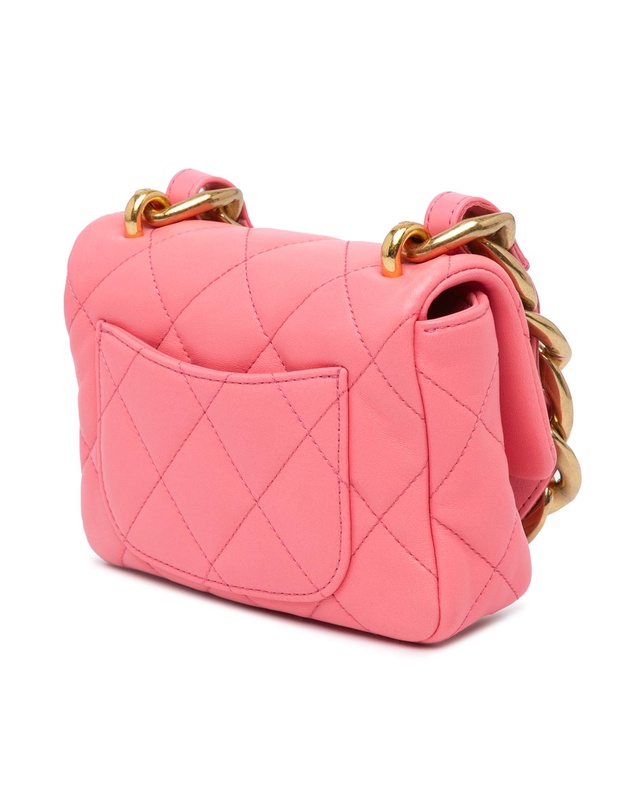 Chanel - Pre-Loved Mini Quilted Lambskin Funky Town Flap