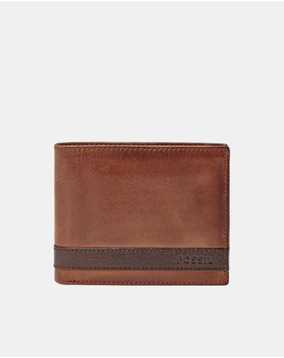 Fossil - Quinn Brown Flip ID Bifold