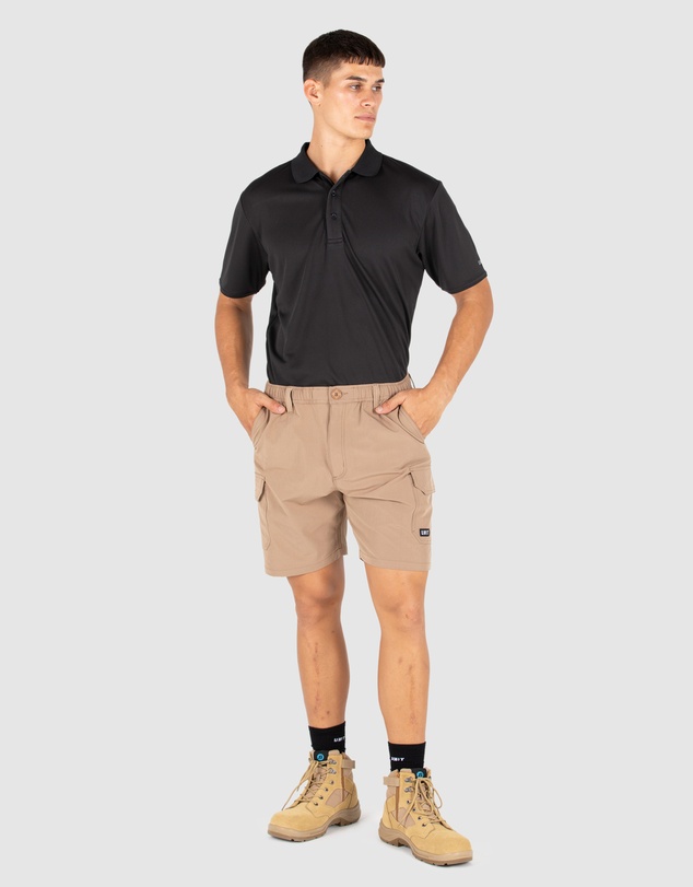 UNIT Workwear - UNIT Flexlite Mens Lightweight Cargo Shorts