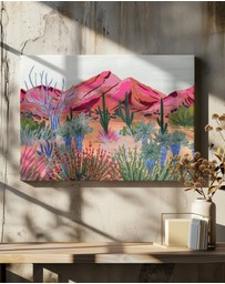 Olive et Oriel - Bright Desert by Sarah Gesek Art Print