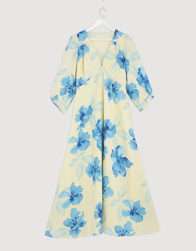 Revibe - Repaired KIVARI Sophie Maxi Dress - AU 12