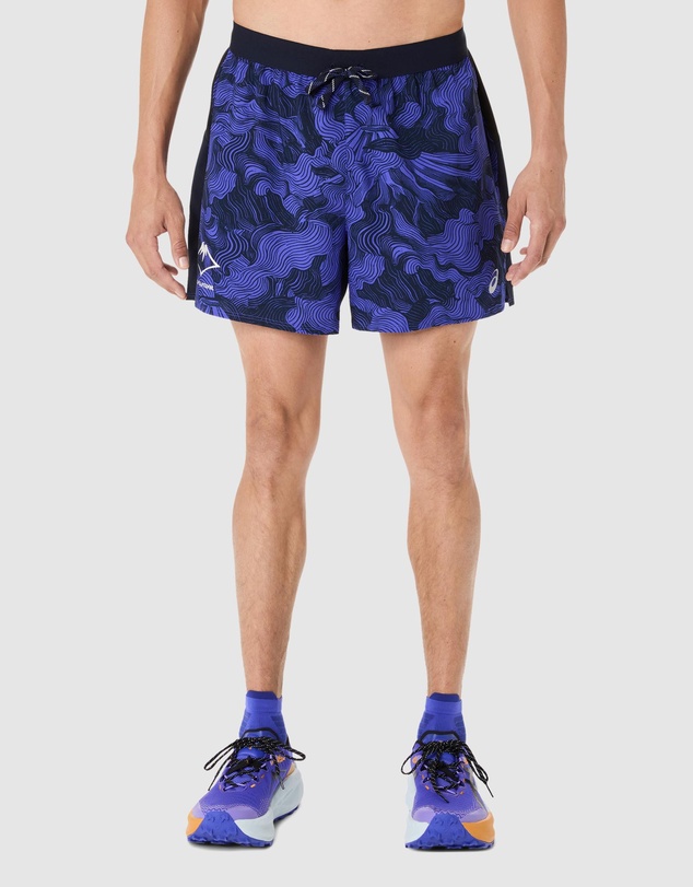 ASICS - Fujitrail All Over Print 5 Inch Short - Men's