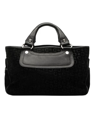 Pre-Loved by Azura Reborn - Pre-Loved C Macadam Suede Boogie Handbag
