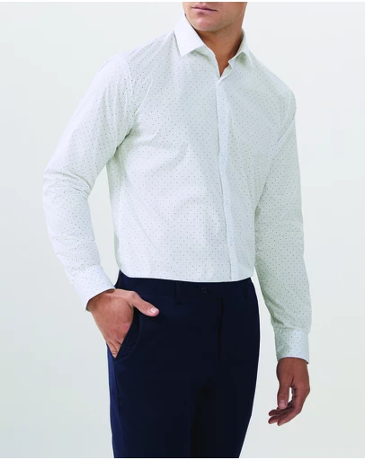 Van Heusen - Triangle Dot Print Shirt