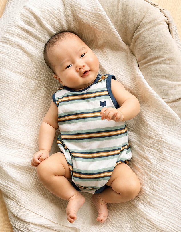 Fox & Finch - Casablanca Stripe Bodysuit - Kids