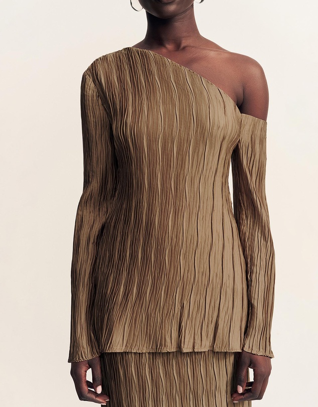 Shona Joy - Leda Asymmetrical LS Top