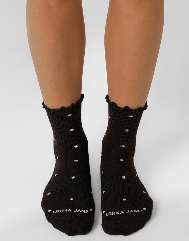 Lorna Jane - Sweet Spot Pilates Grip Crew Socks