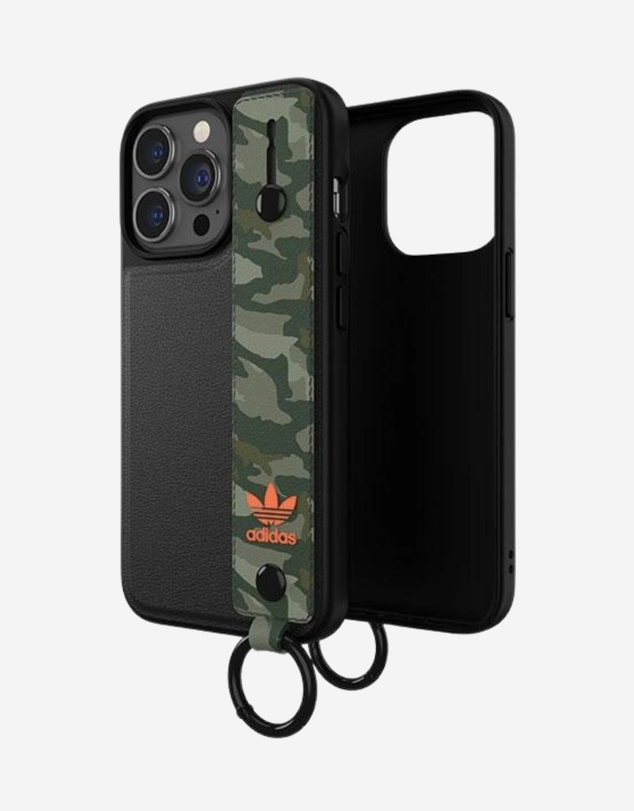 adidas Originals - Hand Strap iPhone 13/13 Pro Protective Phone Case PU Leather