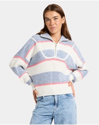 Roxy - Womens Carver Half Zip Cardigan