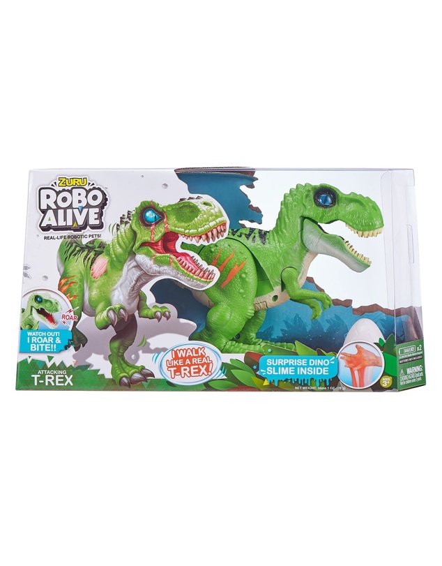Robo Alive - Robotic Dinosaur With Slime - Assorted