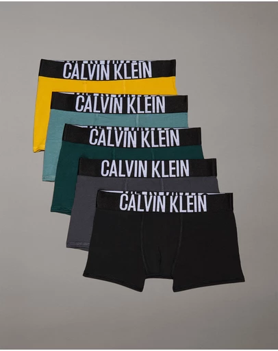 Calvin Klein - Intense Power 5 Pack Boys Trunks