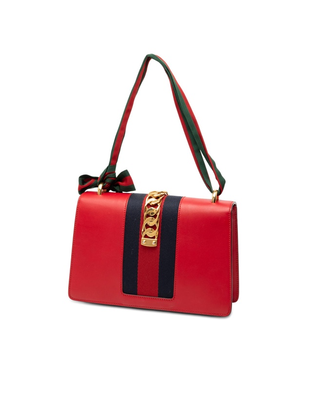 Pre-Loved by Azura Reborn - Pre-Loved Small Leather Sylvie Web Satchel